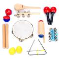 Wooden Musical Instrument Set for Kids, Babies & Toddlers