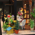Interactive Wooden Coffee Shop Building Set for Boys, Girls, Kids & Teens