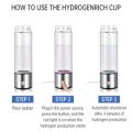 Hydrogen Water Bottle Portable and Rechargeable with 1600PPB Hydrogen Content