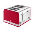 Swan Retro Red 4 Slice Toaster-SRT4R