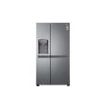 LG 611L Nett Side by Side Fridge with Water & Ice Dispenser - Platinum Silver 3 -GC-J257SLSS.APZQESA