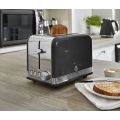 Swan Retro Black 2 Slice Toaster-SRT2B
