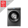 Hisense 12Kg Smart Front Loader Washing Machine with Inverter-Titanium Grey- WFQR1214VAJMWT
