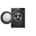 LG 12Kg Front Loader Washing Machine - Black Steel-F4V9BWP2E.ABLQESA