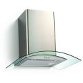 Falco 60cm Curved Glass Chimney Extractor (Stainless Steel)- FAL-60-38SG