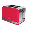 Swan Retro Red 2 Slice Toaster-SRT2R