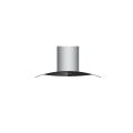 Falco 90cm Curved Black Glass Chimney Extractor (Stainless Steel)- FAL-9068