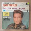 Elvis Presley  Follow That Dream - Vinyl 7" Record - Very-Good+ Quality (VG+) (verygoodplus7)