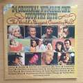 24 Original Number One Country Hits  Double Vinyl LP Record - Very-Good+ Quality (VG+) (verygo...