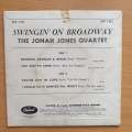 The Jonah Jones Quartet  Swingin' On Broadway - Vinyl 7" Record - Very-Good+ Quality (VG+) (ve...