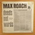 Max Roach Featuring Booker Little  Deeds Not Words - Vinyl LP Record - Very-Good- Quality (VG-...