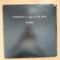 Emerson Lake & Palmer  Works (Volume 1) (UK Press) -  Double Vinyl LP Record - Very-Good+ Qual...