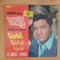 Elvis Presley  Girls! Girls! Girls! -  Vinyl LP Record - Very-Good+ Quality (VG+)