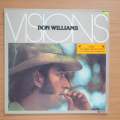 Don Williams  Visions - Vinyl LP Record - Very-Good Quality (VG) (verry)