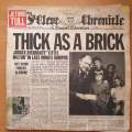 Jethro Tull  Thick As A Brick - Vinyl LP Record - Very-Good- Quality (VG-) (minus)