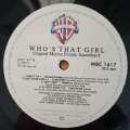 Madonna  Who's That Girl (Original Motion Picture Soundtrack) - Vinyl LP Record - Very-Good...