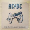 AC/DC  For Those About To Rock (We Salute You) -  Vinyl LP Record - Very-Good Quality (VG)  (v...