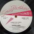 Jabu Nkosi  Ghetto Vibes - Vinyl LP Record - Very-Good+ Quality (VG+) (verygoodplus)