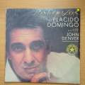Placido Domingo With John Denver - Perhaps Love - Vinyl LP Record - Very-Good+ Quality (VG+) (...