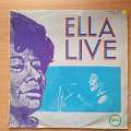 Ella Fitzgerald  Ella Live - Vinyl LP Record - Very-Good+ Quality (VG+) (verygoodplus)