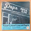 Yusef Lateef  Live At Pep's -  Vinyl LP Record - Very-Good+ Quality (VG+) (verygoodplus)