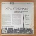Nina Simone  Nina At Newport - Vinyl LP Record - Very-Good- Quality (VG-) (minus)