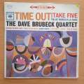 The Dave Brubeck Quartet  Time Out - Vinyl LP Record - Very-Good+ Quality (VG+) (verygoodplus)