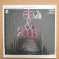 Ella Fitzgerald And Louis Armstrong  Ella And Louis  - Vinyl LP Record - Very-Good+ Quality...