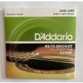 D'Addario - EZ890 - Super Light Gauge (0.009-0.045) - Acoustic Guitar Strings (In Stock)