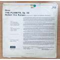 Holst - Herbert von Karajan, Vienna Philharmonic  The Planets (Rare - Original UK)- Vinyl LP R...