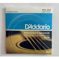 D'Addario - EJ16 - Light Gauge (0.012-0.053) - Acoustic Guitar Strings (In Stock)