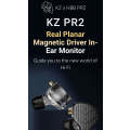 KZ Acoustics - KZ HBB PR2 - Planar Magnetic 13,2mm Driver Earphones - (Black) (No Mic) (In Stock)