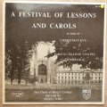 The Choir Of King's College Directed By Boris Ord  A Festival Of Lessons And Carols - Vinyl...