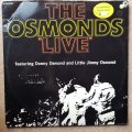The Osmonds  Live - Featuring Donny Osmond and Little Jimmy Osmond -  Vinyl LP Record - Ver...