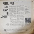 Peter, Paul & Mary - In Concert - Vinyl LP Record - Opened  - Fair Quality (F)