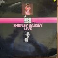 Shirley Bassey - Live In Concert -  Vinyl LP Record - Very-Good+ Quality (VG+)