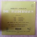 Jiohann Strauss - Die Fledermaus - Vienna State Opera - Record 1 of 2 - Vinyl LP Record - Very...