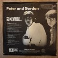 Peter & Gordon  Somewhere -  Vinyl LP Record - Very-Good+ Quality (VG+)