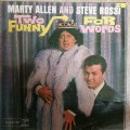 Marty Allen, Steve Rossi  Two Funny For Words -  Vinyl LP - Opened  - Very-Good+ Quality (VG+)