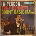 Tony Bennett With Count Basie And His Orchestra*  In Person! -  Vinyl LP Record - Very-Good...