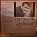 Tony Bennett  To My Wonderful One -  Vinyl LP Record - Very-Good+ Quality (VG+)