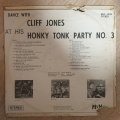 Cliff Jones - Honky Tonk Party No 3 - Vinyl LP Record - Opened  - Very-Good-  Quality (VG-)