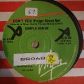 Simple Minds  Don't You (Forget About Me) - Vinyl 7" Record - Very-Good- Quality (VG-)