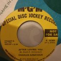 Charles Aznavour  To Die Of Love (Mourir D'Aimer) - Vinyl 7" Record - Very-Good+ Quality (VG+)