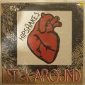 The Hipshakes  Stick Around- Vinyl 7" Record - Very-Good+ Quality (VG+)