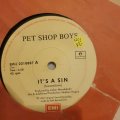 Pet Shop Boys  It's A Sin  - Vinyl 7" Record - Opened  - Very-Good Quality (VG)