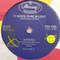 Xandra  It Hurts To Be In Love / I Can Trust Myself In Love - Vinyl 7" Record - Very-Good+ ...