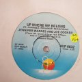 Joe Cocker / Jennifer Warnes  Up Where We Belong - Vinyl 7" Record - Very-Good+ Quality (VG+)