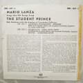 Mario Lanza  Mario Lanza Sings The Hit Songs From The Student Prince - Vinyl 7" Record - Ve...