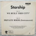 Starship  We Built This City - Vinyl 7" Record - Very-Good+ Quality (VG+)